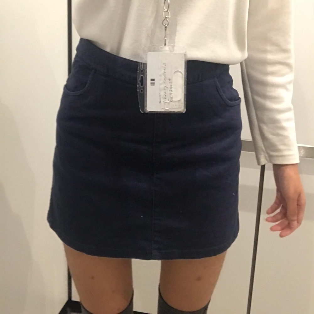 Navy Blue skort